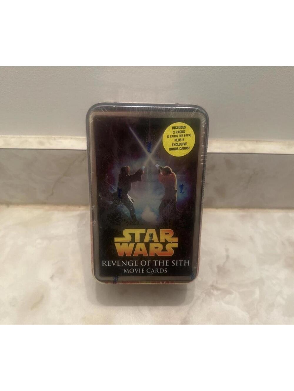 Limited Edition Topps Star Wars Revenge of the Sith Movie Cards Tin 2005 SEALED